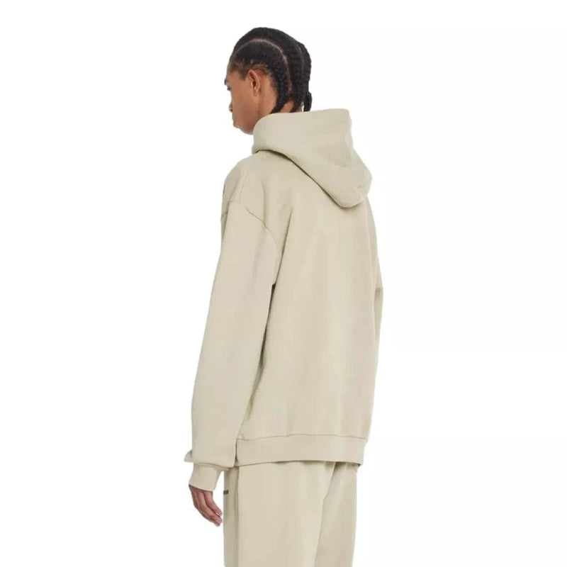 FLANEUR M SWEATER Flaneur Logo Hoodie Zand - Match Laren