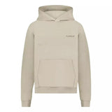 FLANEUR M SWEATER Flaneur Logo Hoodie Zand - Match Laren