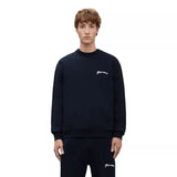 FLANEUR M SWEATER Flaneur Signature Sweater Donkerblauw - Match Laren