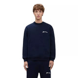 FLANEUR M SWEATER Flaneur Signature Sweater Marine - Match Laren