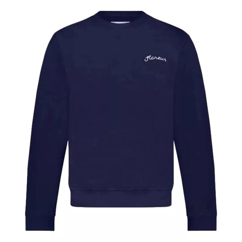 FLANEUR Flaneur Signature Sweater Marine - Match Laren