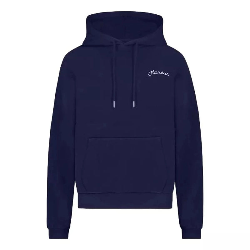 FLANEUR Flaneur Signature Hoodie Navy - Match Laren