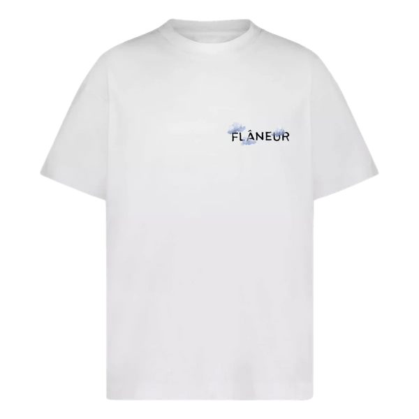 FLANEUR M T-SHIRT FLANEUR Aeronaut T-Shirt Wit - Match Laren