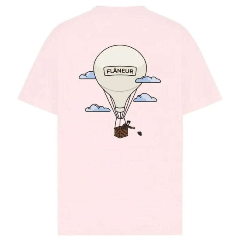 FLANEUR M T-SHIRT Flaneur Aeronautique T-Shirt Rose Pink -  Match Laren