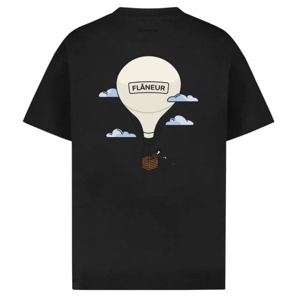 FLANEUR M T-SHIRT Flaneur Aeronautique T-shirt Zwart - Match Laren