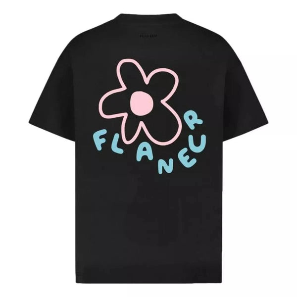 FLANEUR M T-SHIRT Flaneur Blossom T-Shirt Zwart - Match Laren