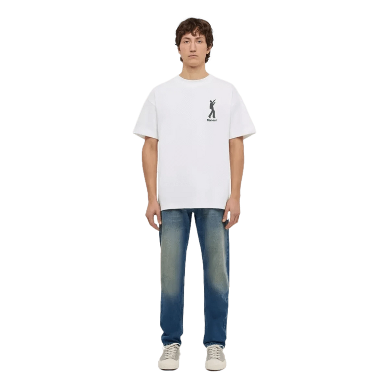 FLANEUR M T-SHIRT Flaneur Inflatables T-Shirt Wit - Match Laren