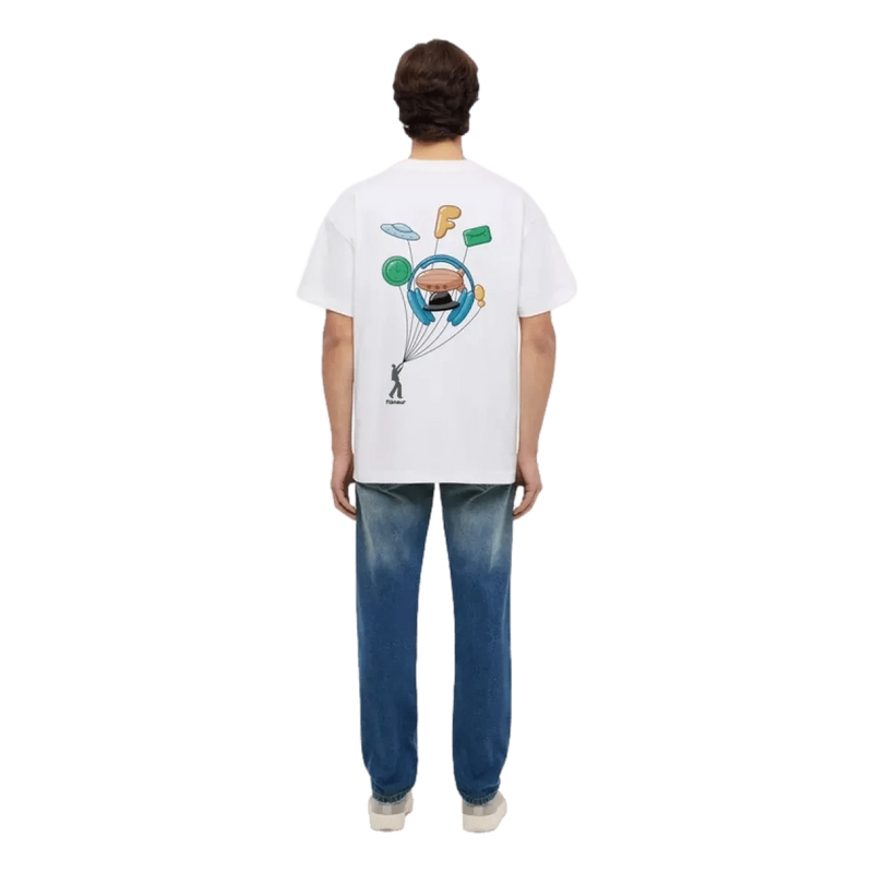 FLANEUR M T-SHIRT Flaneur Inflatables T-Shirt Wit - Match Laren