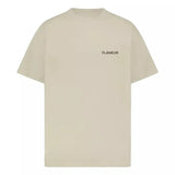 FLANEUR M T-SHIRT Flaneur Logo T-Shirt Beige - Match Laren