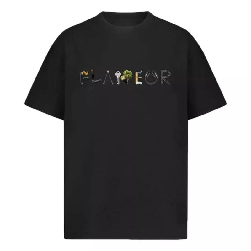 FLANEUR M T-SHIRT Flaneur Objects T-Shirt Zwart - Match Laren