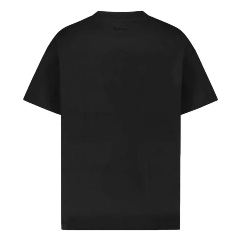 FLANEUR M T-SHIRT Flaneur Objects T-Shirt Zwart - Match Laren