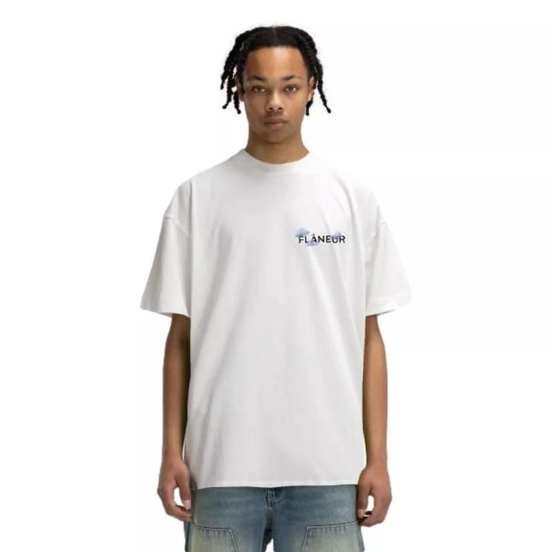 FLANEUR M T-SHIRT Flaneur T-Shirt Aeronautique Wit - Match Laren