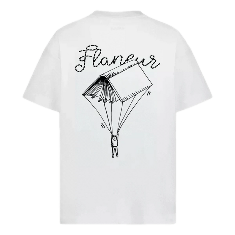 FLANEUR M T-SHIRT Flaneur T-Shirt One For The Books Wit - Match Laren