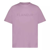 FLANEUR M T-SHIRT Flaneur Tonal Logo T-Shirt Mauve - Match Laren