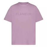 FLANEUR M T-SHIRT M / MAUVE Flaneur Tonal Logo T-Shirt Mauve - Match Laren