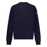 FLANEUR M TRUI S / MARINE Flaneur Badge Knit Trui Donkerblauw - Match Laren