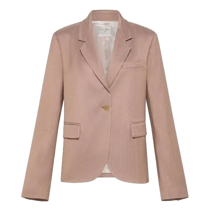 FORTE_FORTE M BLAZER 1 / NUDE Forte Forte Blazer Nude - Sisera