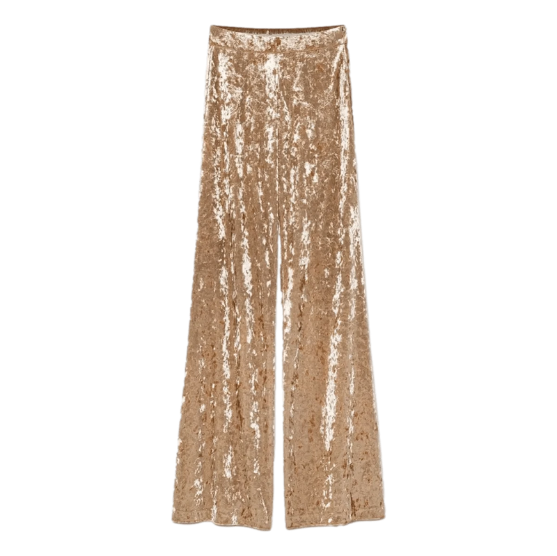 FORTE_FORTE M BROEK 1 / CHAMPAGNE Forte Forte Broek Juta Champagne - Sisera