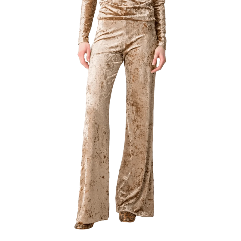 FORTE_FORTE M BROEK Forte Forte Broek Juta Champagne - Sisera