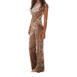 FORTE_FORTE M TOP Forte Forte Top Juta Champagne - Sisera