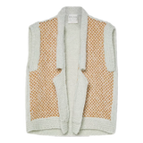 FORTE_FORTE Forte Forte Gilet Van Natté Tweed Goud - Sisera