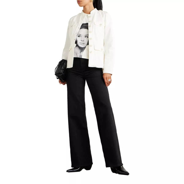 FRAME JEANS BROEK Frame Le Slim Palazzo Long Jeans - Sisera Laren