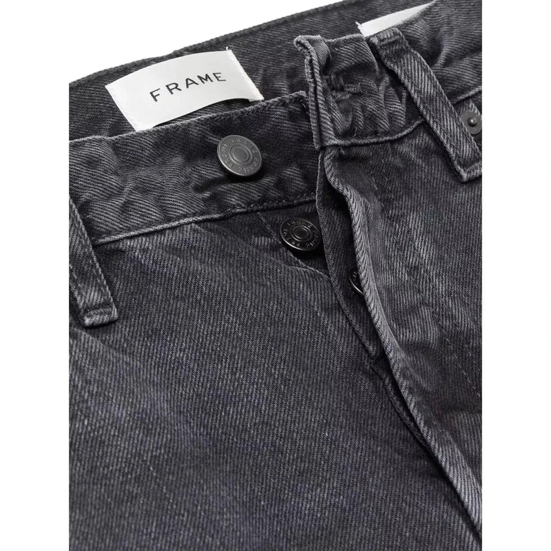 FRAME JEANS BROEK Frame The Arrow Zwarte Denim Jeans - Sisera Laren