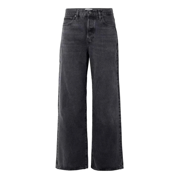 FRAME JEANS BROEK Frame The Arrow Zwarte Denim Jeans - Sisera Laren