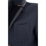 FRAUENSCHUH M BLAZER 5 / MARINE FRAUENSCHUH Wool Jacket Owen - Match Laren