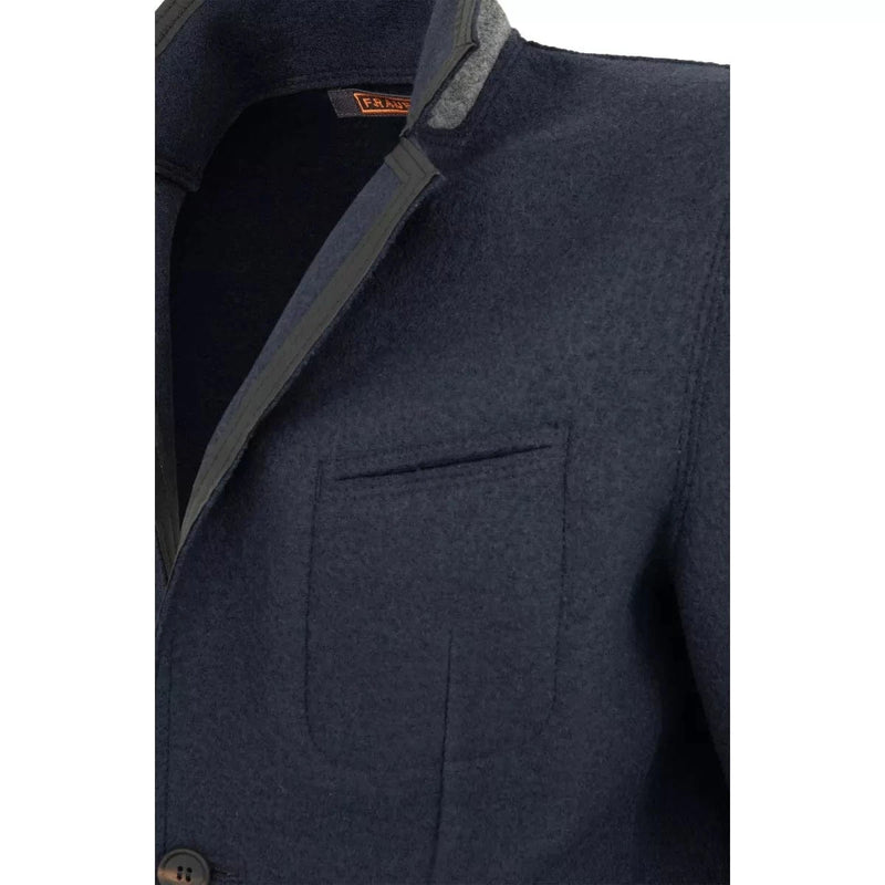 FRAUENSCHUH M BLAZER 5 / MARINE FRAUENSCHUH Wool Jacket Owen - Match Laren