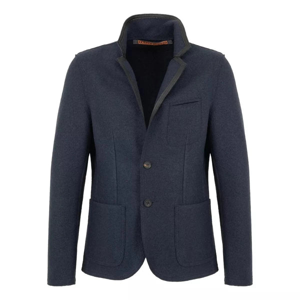 FRAUENSCHUH M BLAZER 5 / MARINE FRAUENSCHUH Wool Jacket Owen - Match Laren