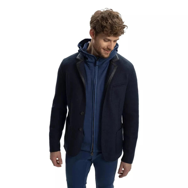 FRAUENSCHUH M BLAZER 5 / MARINE FRAUENSCHUH Wool Jacket Owen - Match Laren