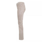 FRAUENSCHUH M BROEK Frauenschuh Leren Broek Aurelia Zand - Match Laren