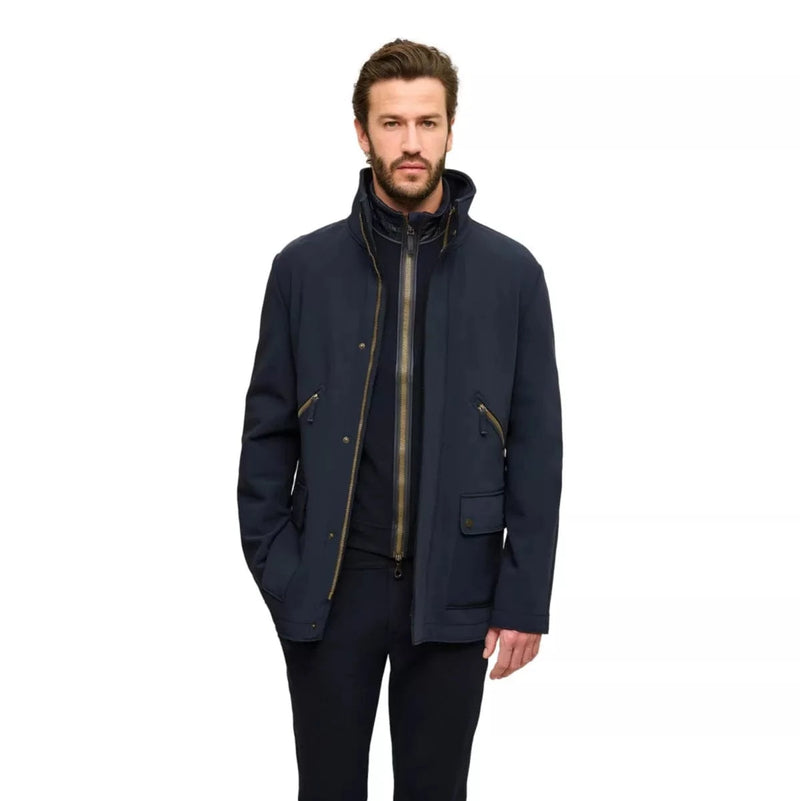 FRAUENSCHUH M PARKA Frauenschuh Marc Parka Marine - Match Laren