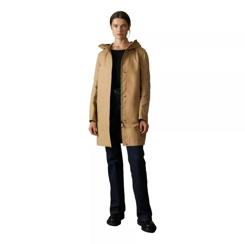 FRAUENSCHUH M PARKA Frauenschuh Outdoor Cotton Coat Dorothee Camel - Match Laren
