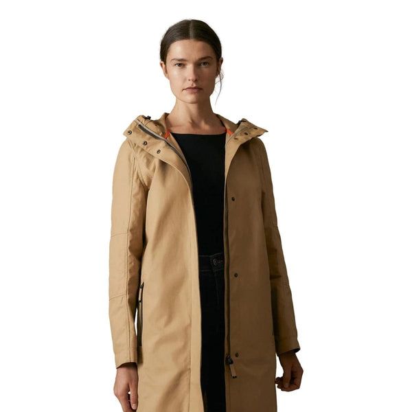 FRAUENSCHUH M PARKA Frauenschuh Outdoor Cotton Coat Dorothee Camel - Match Laren