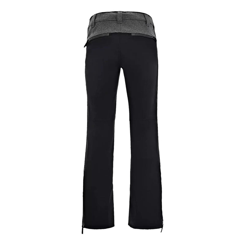 FRAUENSCHUH SKI BROEK FRAUENSCHUH Softshell Ski Broek Alex-S Zwart - Match Laren