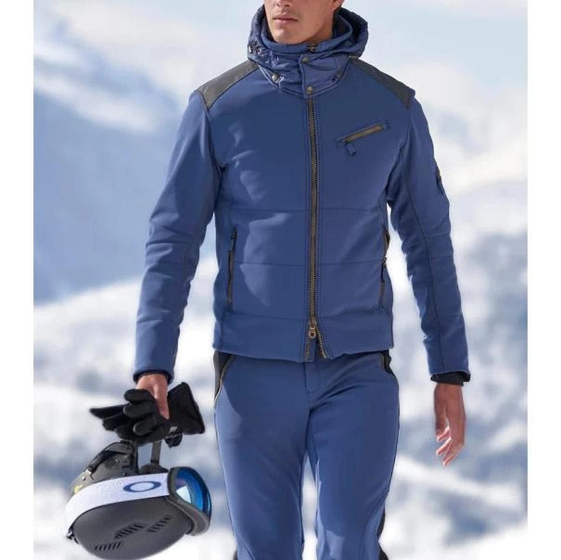 FRAUENSCHUH SKI JACK FRAUENSCHUH Ski Jack Softshell Matty-S Jeans Blauw - Match Laren