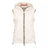 FRAUENSCHUH Frauenschuh Bodywarmer Met Capuchon Sidney Zand - Match Laren