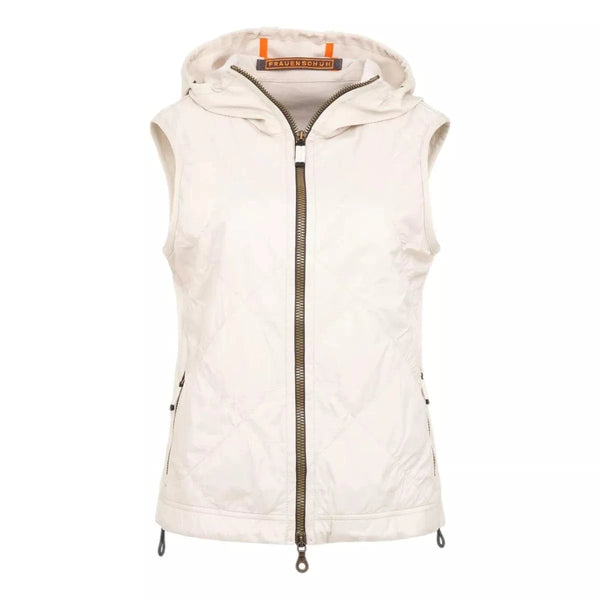 FRAUENSCHUH SP BODYWARMER Frauenschuh Bodywarmer Met Capuchon Sidney Zand - Match Laren