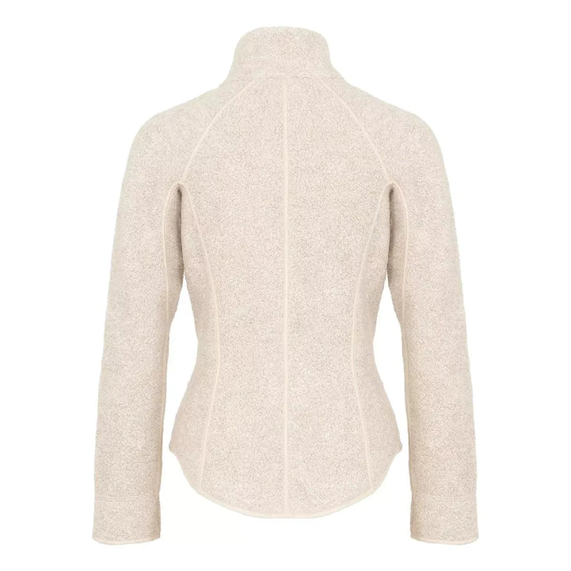 FRAUENSCHUH Frauenschuh Wera Cashmere Teddy Fleece Jacket Ecru - Match Laren