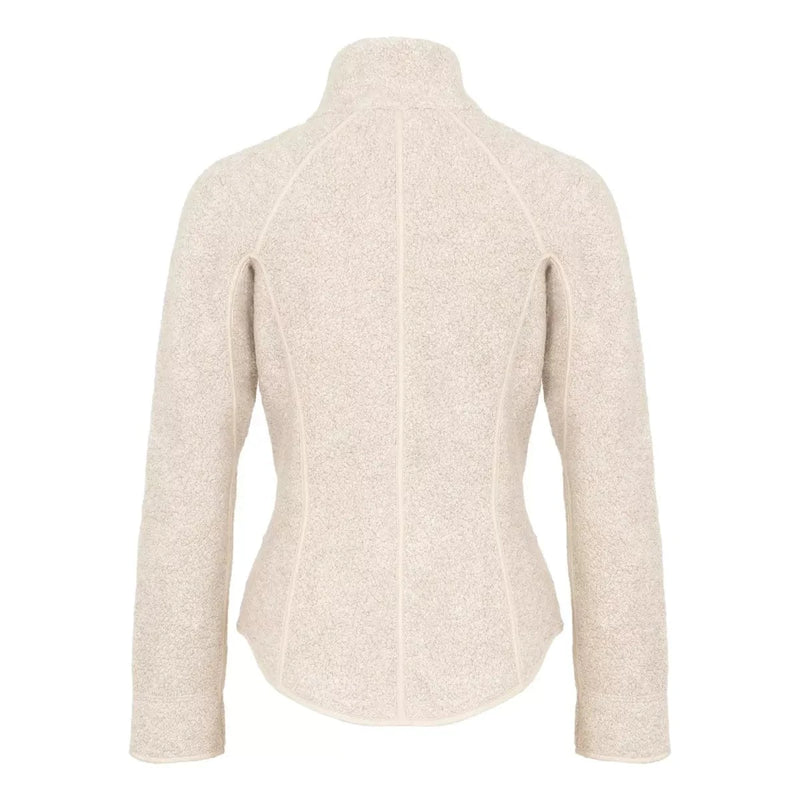 FRAUENSCHUH SP VEST Frauenschuh Wera Cashmere Teddy Fleece Jacket Ecru - Match Laren