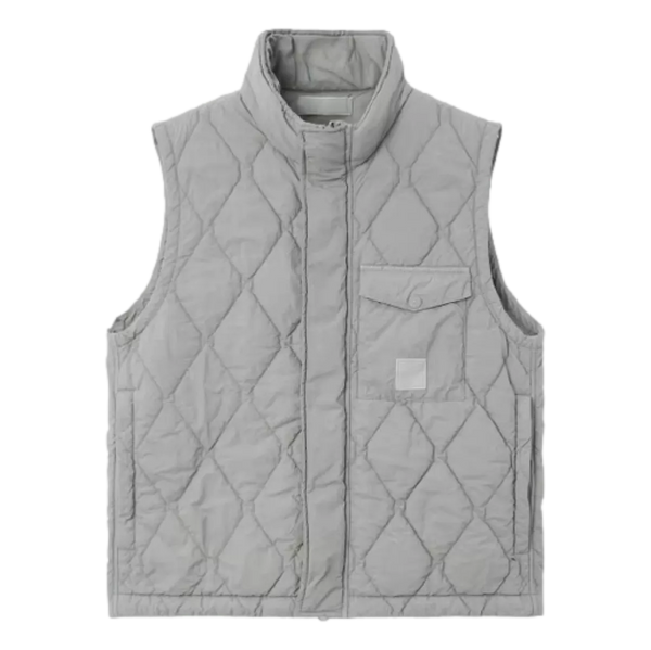 STONE ISLAND Stone Island Bodywarmer Nylon Smerigliato Grijs - Match Laren