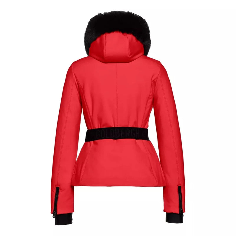 GOLDBERGH SKI JACK Goldbergh Hida Faux Fur Jacket Rood - Match Laren
