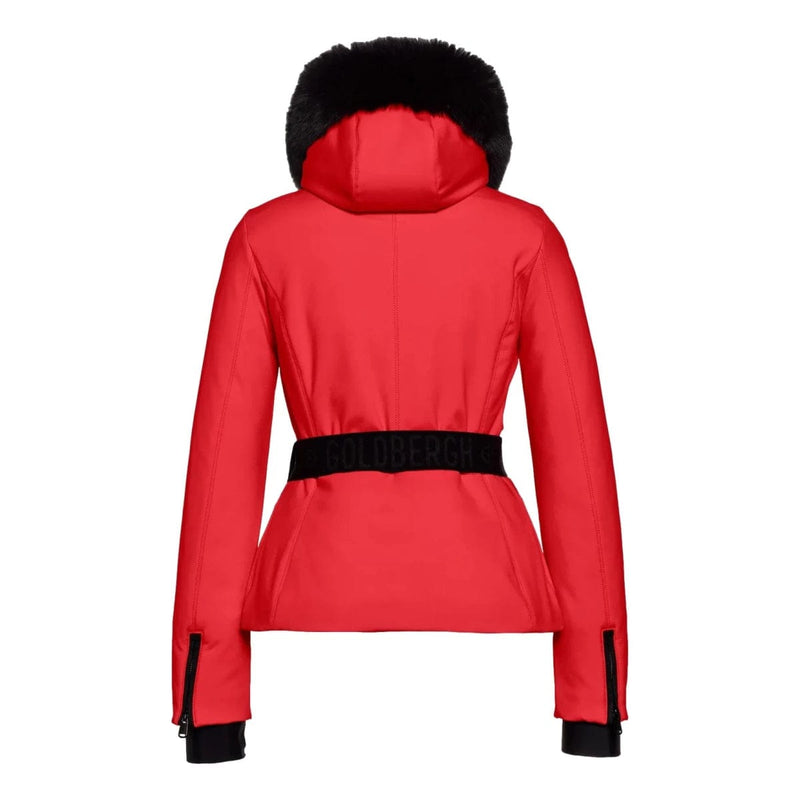 GOLDBERGH SKI JACK Goldbergh Hida Faux Fur Jacket Rood - Match Laren