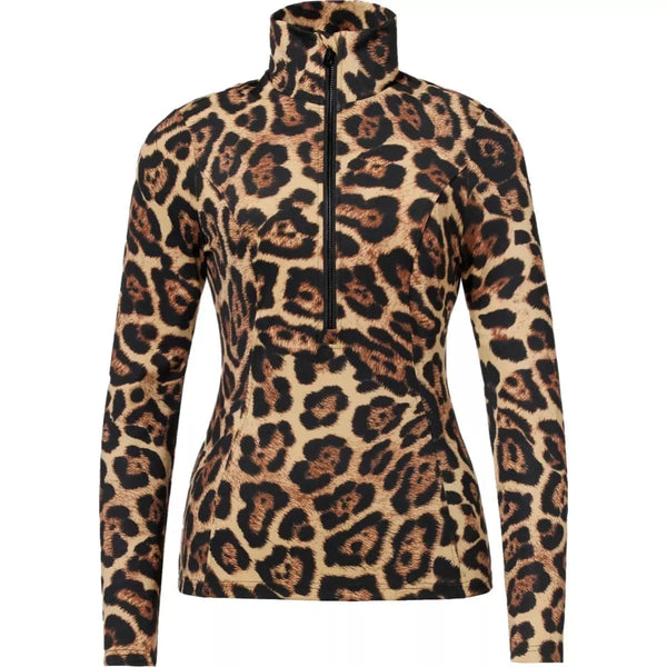 GOLDBERGH SKI PULLI Goldbergh Leona Ski Pulli Leopard Print - Match Laren