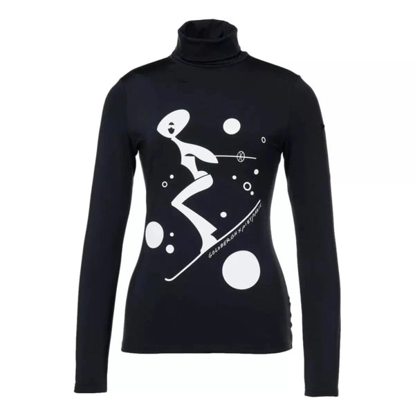 GOLDBERGH SKI PULLI XS / ZWART COMBI Goldbergh Ski Pulli Fatale Zwart Combi - Match Laren