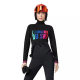 GOLDBERGH SKI TRUI L / ZWART COMBI Goldbergh Ski Trui Amour Zwart Combi - Match Laren