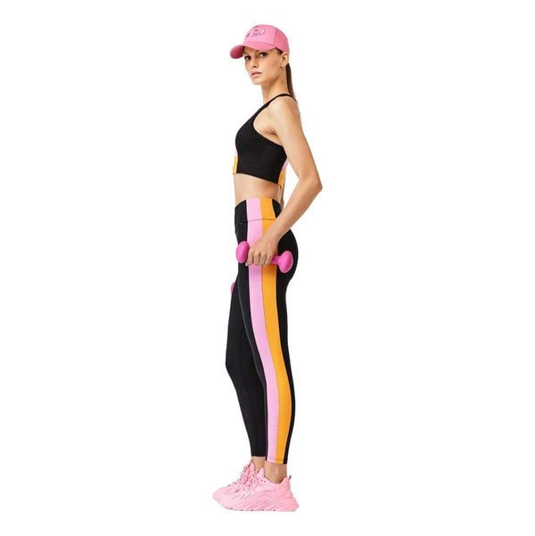 GOLDBERGH SP TIGHT S / ROSE COMBI Goldbergh Legging Move Roze - Match Laren