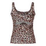 GOLDBERGH SP TOP Goldbergh Sport Top Potnia Leopard - Match Laren